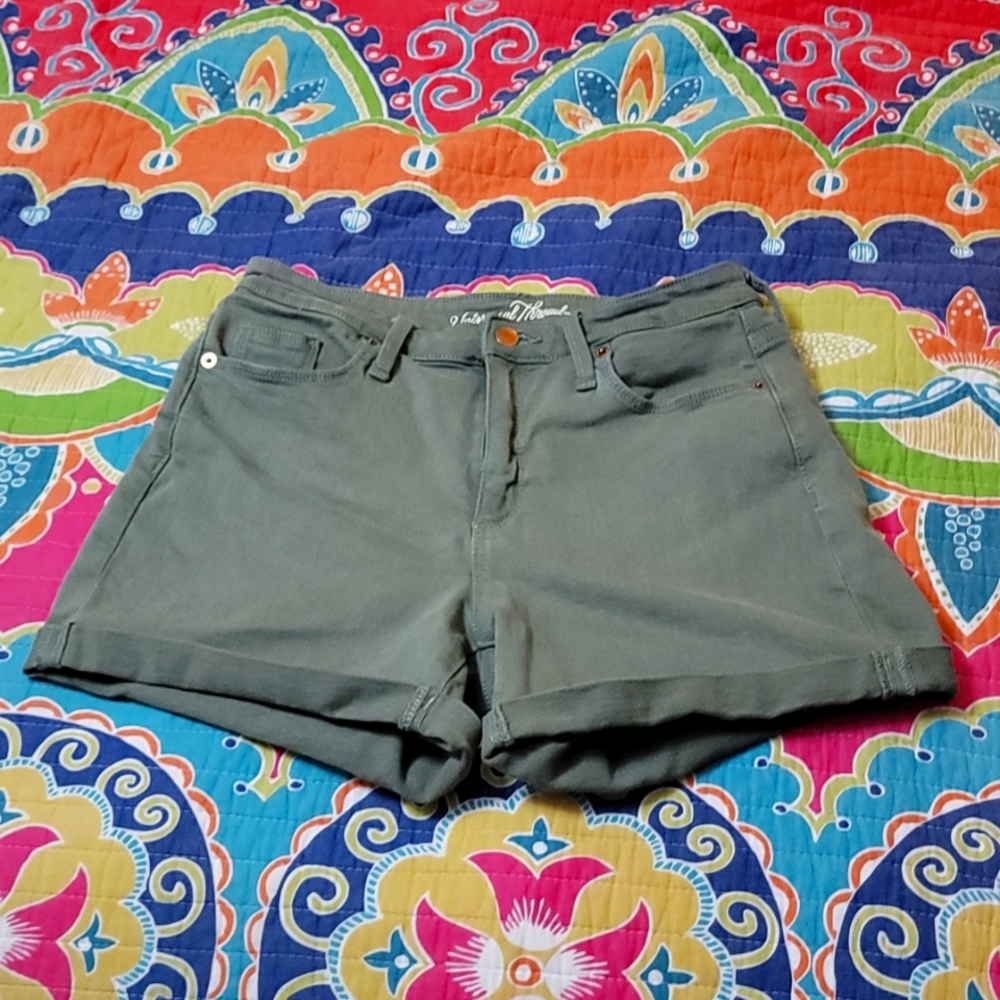 Olive Shorts